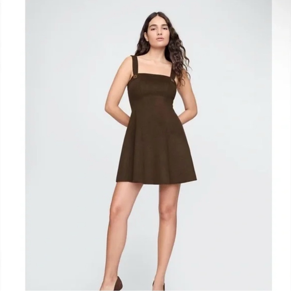 GAP X Cult Gaia Brown Sleeveless Mini Dress